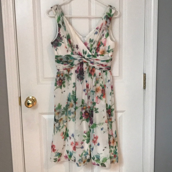 Floral Bridesmaid Dress - Picture 1 of 3